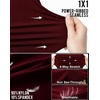 image:imageAUROLA Power Pro Ribbed Seamless Racerback Tank Tops with Built in Bras  Support Stays in Place Tanks with Built in Bra Racerback Workout Tank Tops Woman Core Waist Support Gym Yoga Running CyclingMaroon