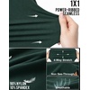 image:imageAUROLA Power Pro Ribbed Seamless Racerback Tank Tops with Built in Bras  Support Stays in Place Tanks with Built in Bra Racerback Workout Tank Tops Woman Core Waist Support Gym Yoga Running CyclingEden Green