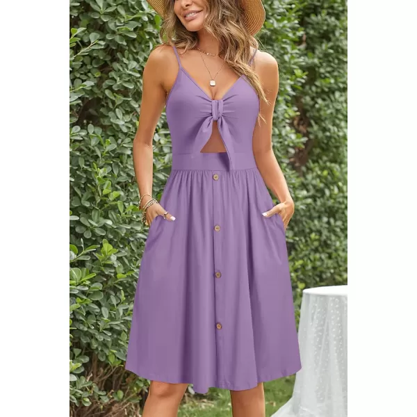 VOTEPRETTY Women's Summer Dresses Spring Sundresses Beach Clothes Outfit Vacation 2024 V Neck Casual Tropical Resort Hawaiian