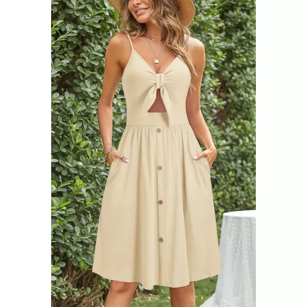 VOTEPRETTY Women's Summer Dresses Spring Sundresses Beach Clothes Outfit Vacation 2024 V Neck Casual Tropical Resort Hawaiian