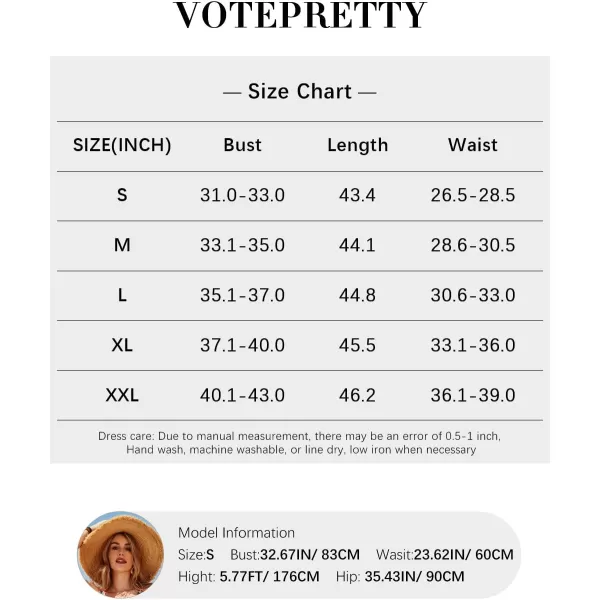 VOTEPRETTY Women's Summer Maxi Dresses 2024 Spring Sundressess Beach Vacation Hawaiian Tropical Outfit Floral Clothes