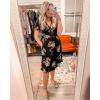 imageVOTEPRETTY Womens Short Sleeve V Neck Wrap Dress Summer Casual Floral Sundress with PocketsFloral08short Sleeve