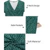 imageVOTEPRETTY Womens Short Sleeve V Neck Wrap Dress Summer Casual Floral Sundress with PocketsFloral20short Sleeve