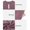 imageVOTEPRETTY Womens Short Sleeve V Neck Wrap Dress Summer Casual Floral Sundress with PocketsPurple