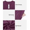 imageVOTEPRETTY Womens Short Sleeve V Neck Wrap Dress Summer Casual Floral Sundress with PocketsRed