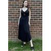 imageVOTEPRETTY Womens Summer Maxi Dresses 2024 Spring Sundressess Beach Vacation Hawaiian Tropical Outfit Floral ClothesBlack