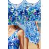 imageVOTEPRETTY Womens Summer Maxi Dresses 2024 Spring Sundressess Beach Vacation Hawaiian Tropical Outfit Floral ClothesBlue Floral