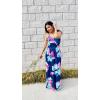 imageVOTEPRETTY Womens V Neck Wrap Spaghetti Strap Summer Casual Beach Floral Pockets Maxi DressFloral03