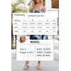 imageVOTEPRETTY Womens V Neck Wrap Spaghetti Strap Summer Casual Beach Floral Pockets Maxi DressFloral09