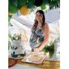 imageVOTEPRETTY Womens V Neck Wrap Spaghetti Strap Summer Casual Beach Floral Pockets Maxi DressFloral11