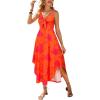Orange Rose Floral