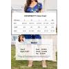 imageVOTEPRETTY Womens Short Sleeve V Neck Sundress Summer Casual Button Floral Dress with PocketsAfloral11