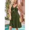 imageVOTEPRETTY Womens Summer Dresses Spring Sundresses Beach Clothes Outfit Vacation 2024 V Neck Casual Tropical Resort HawaiianArmy