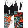 imageVOTEPRETTY Womens Summer Dresses Spring Sundresses Beach Clothes Outfit Vacation 2024 V Neck Casual Tropical Resort HawaiianBlackhawaiian Floral