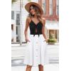 imageVOTEPRETTY Womens Summer Dresses Spring Sundresses Beach Clothes Outfit Vacation 2024 V Neck Casual Tropical Resort HawaiianBlackwhite