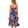 imageVOTEPRETTY Womens Summer Dresses Spring Sundresses Beach Clothes Outfit Vacation 2024 V Neck Casual Tropical Resort HawaiianFloral09