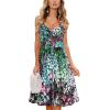 imageVOTEPRETTY Womens Summer Dresses Spring Sundresses Beach Clothes Outfit Vacation 2024 V Neck Casual Tropical Resort HawaiianFloral18