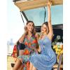 imageVOTEPRETTY Womens Summer Dresses Spring Sundresses Beach Clothes Outfit Vacation 2024 V Neck Casual Tropical Resort HawaiianFloral41