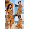 imageVOTEPRETTY Womens Summer Dresses Spring Sundresses Beach Clothes Outfit Vacation 2024 V Neck Casual Tropical Resort HawaiianFloral42