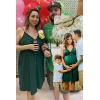 imageVOTEPRETTY Womens Summer Dresses Spring Sundresses Beach Clothes Outfit Vacation 2024 V Neck Casual Tropical Resort HawaiianGreen