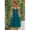 imageVOTEPRETTY Womens Summer Dresses Spring Sundresses Beach Clothes Outfit Vacation 2024 V Neck Casual Tropical Resort HawaiianLake Green