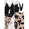 imageVOTEPRETTY Womens Summer Dresses Spring Sundresses Beach Clothes Outfit Vacation 2024 V Neck Casual Tropical Resort HawaiianLeapard Floral