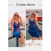 imageVOTEPRETTY Womens Summer Dresses Spring Sundresses Beach Clothes Outfit Vacation 2024 V Neck Casual Tropical Resort HawaiianNavy