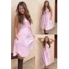 imageVOTEPRETTY Womens Summer Dresses Spring Sundresses Beach Clothes Outfit Vacation 2024 V Neck Casual Tropical Resort HawaiianPink