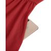 imageVOTEPRETTY Womens Summer Dresses Spring Sundresses Beach Clothes Outfit Vacation 2024 V Neck Casual Tropical Resort HawaiianWine