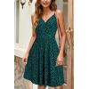 imageVOTEPRETTY Womens V Neck Floral Spaghetti Strap Sundress Casual Summer Party Swing Dress with PocketFloral29