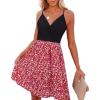 Black Floral White