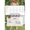imageVOTEPRETTY Womens Summer Dresses Spring Sundresses Beach Clothes Outfit Vacation 2024 V Neck Casual Tropical Resort HawaiianColorful Banana Leaf