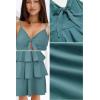 imageVOTEPRETTY Womens Summer Dresses Spring Sundresses Beach Clothes Outfit Vacation 2024 V Neck Casual Tropical Resort HawaiianNavy Blue