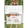 imageVOTEPRETTY Womens Summer Dresses Spring Sundresses Beach Clothes Outfit Vacation 2024 V Neck Casual Tropical Resort HawaiianRainbow25