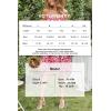 imageVOTEPRETTY Womens Summer Dresses Spring Sundresses Beach Clothes Outfit Vacation 2024 V Neck Casual Tropical Resort HawaiianRed Leopard